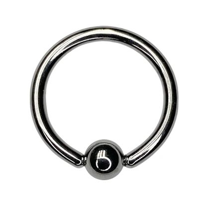 Titanium Captive Bead Ring (CBR) (Gauge (Select One): 18g